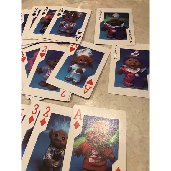 Vintage Norton Troll playing cards . 1992 - Picture 6 of 10